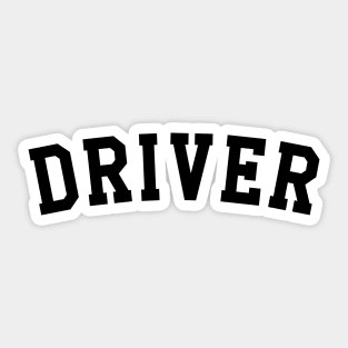 Driver Sticker